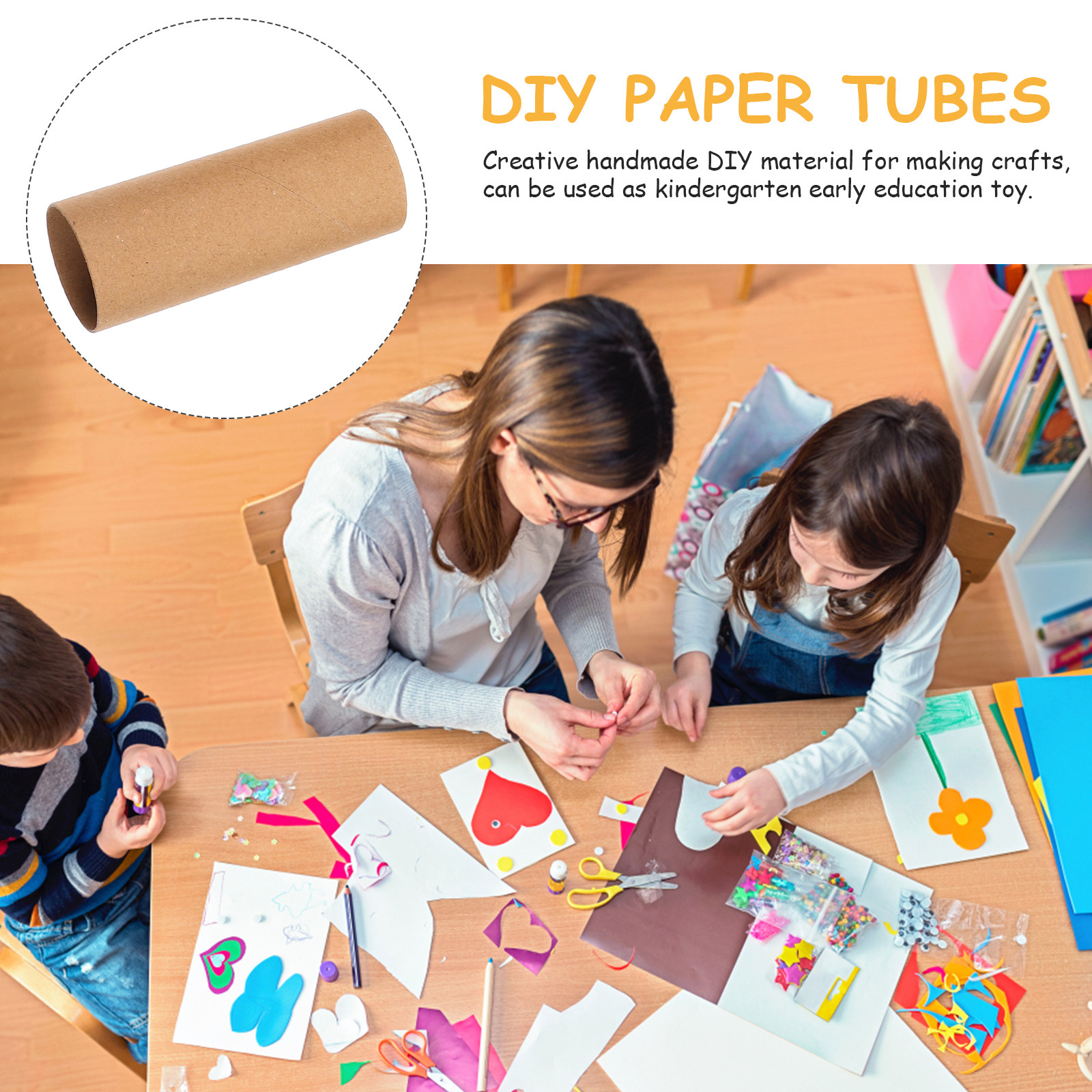 20Pcs Empty Paper Roll Tubes R - Art Craft Cardboard のレビューと価格