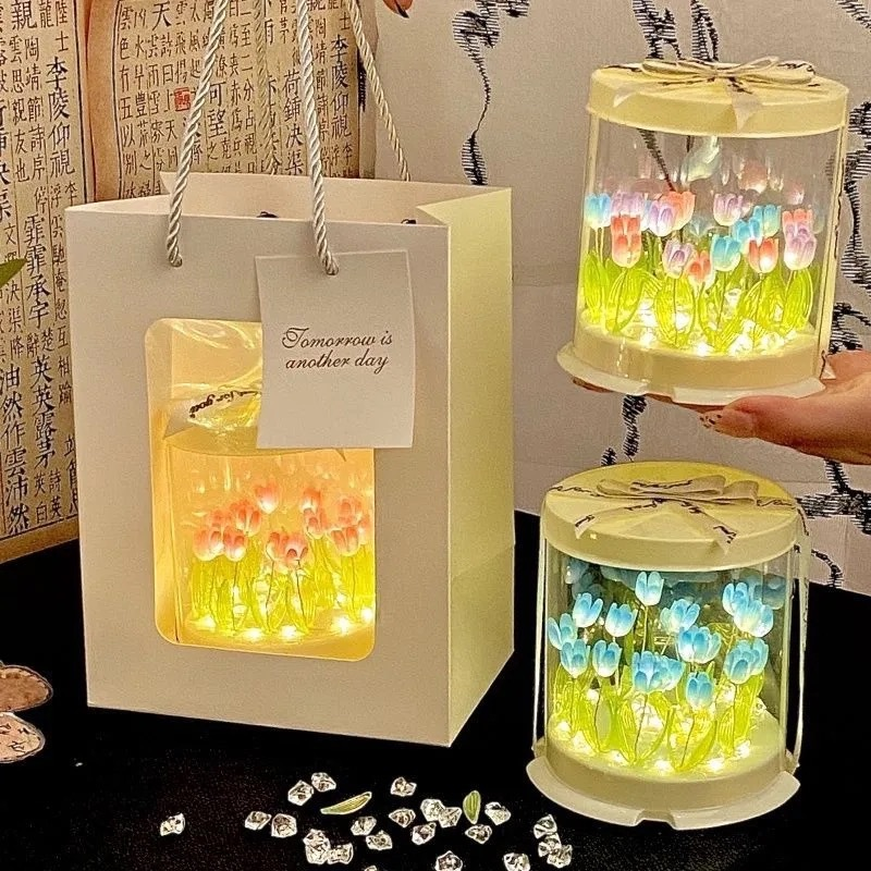 DIY Tulip Lamp Simulation Flow - Art Craft Materials のレビューと価格
