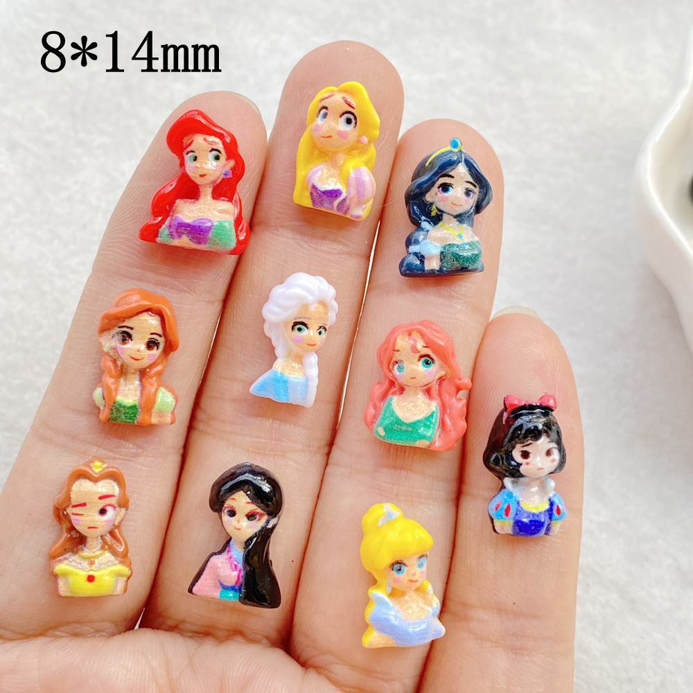 60Pcs Mixed Nail Art Resin Mix - Art Craft Disney のレビューと価格