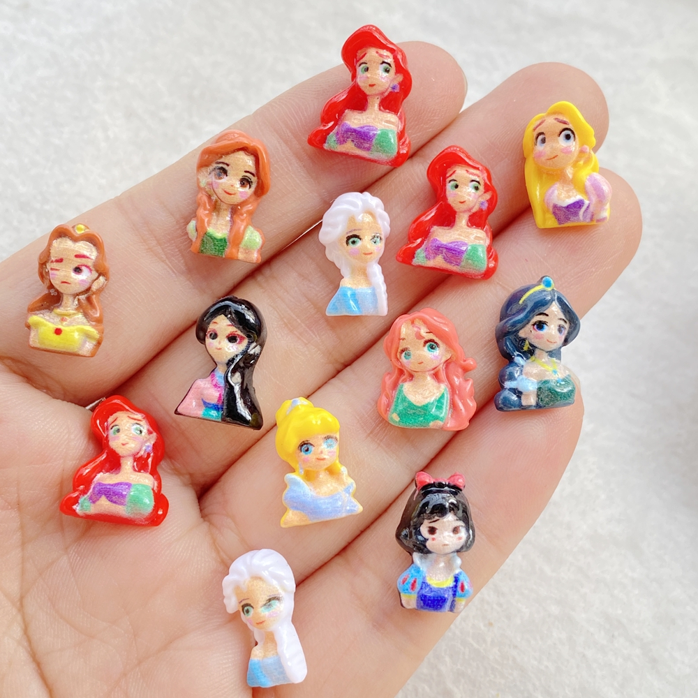 60Pcs Mixed Nail Art Resin Mix - Art Craft Disney のレビューと価格
