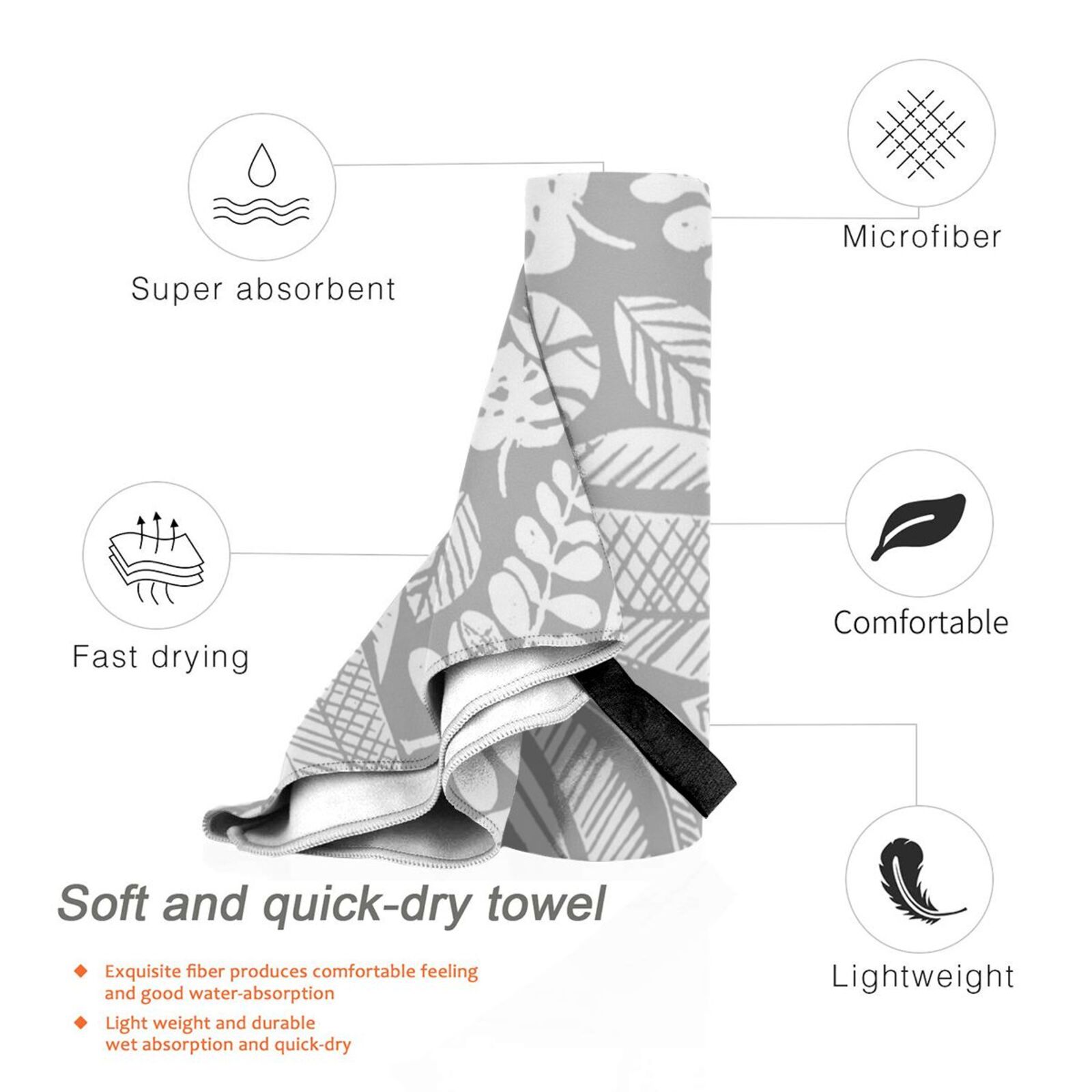 Modern Nature Custom Towel Bat - Lino Printing Block のレビューと価格