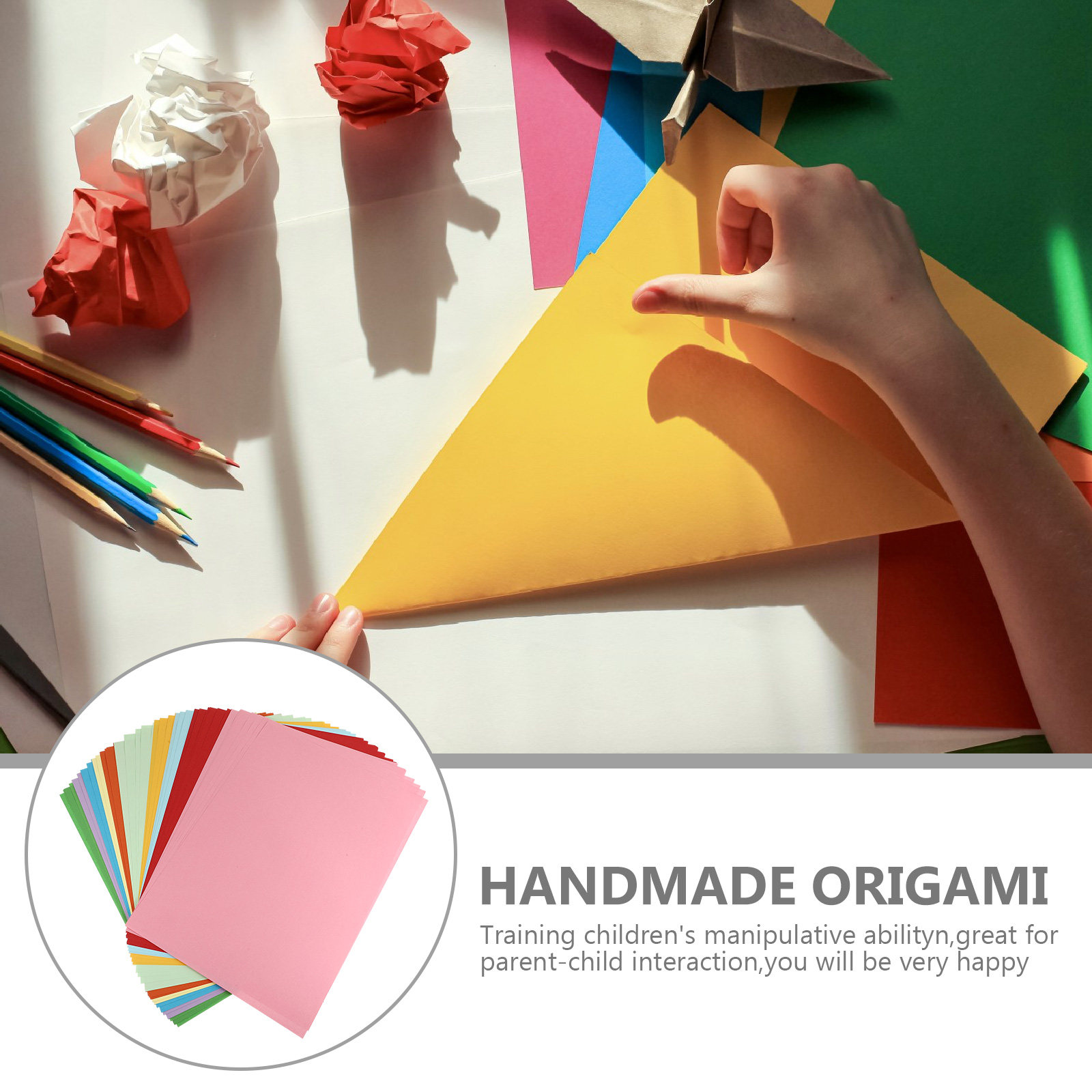 100Pcs 's Colored Copy Paper D - Art Craft Stationery のレビューと価格