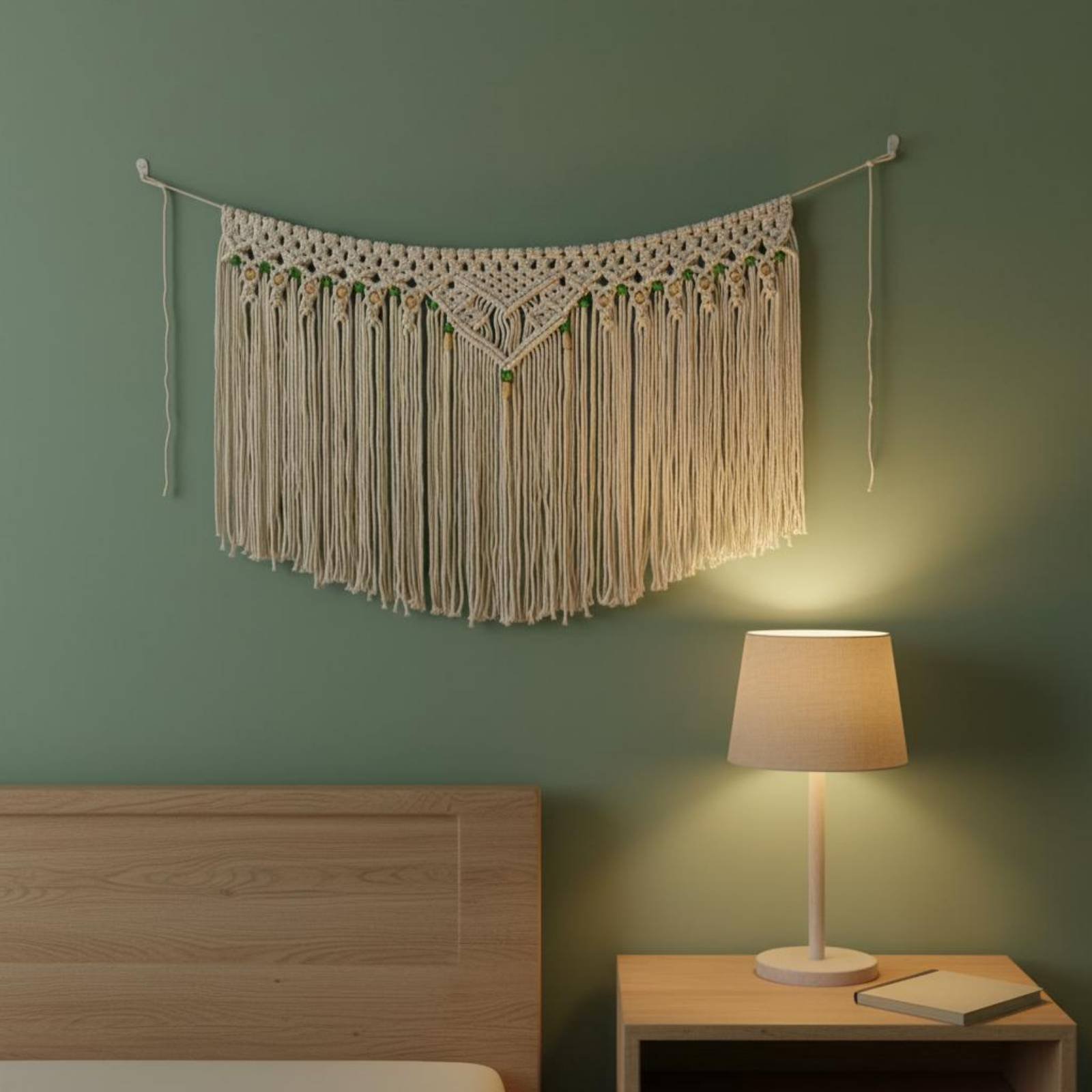 Tassel Wall Hanging Decorative - Macrame Cord Cotton のレビューと価格