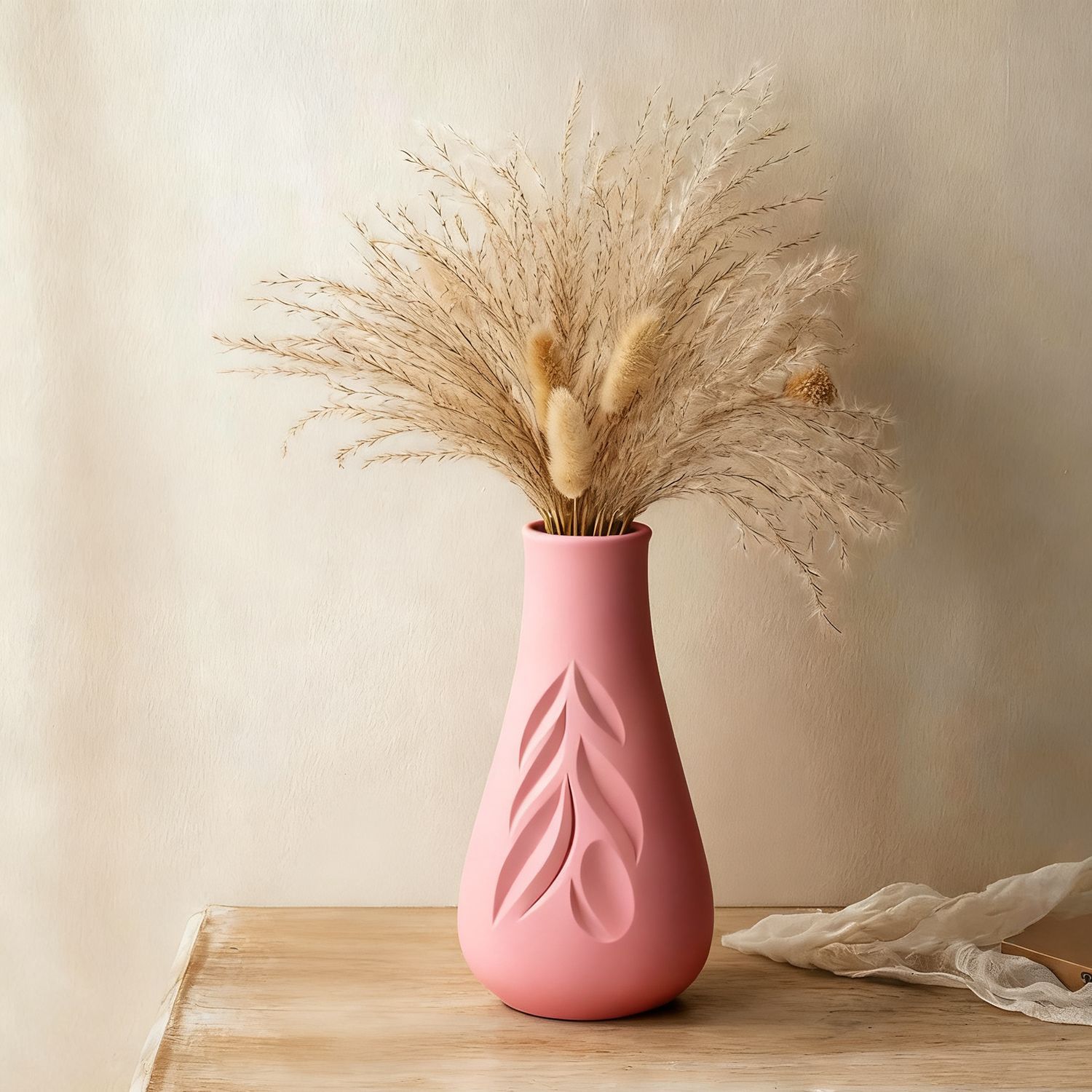 Leaf Texture Vase Silicone Mol - Art Craft Leaves のレビューと価格