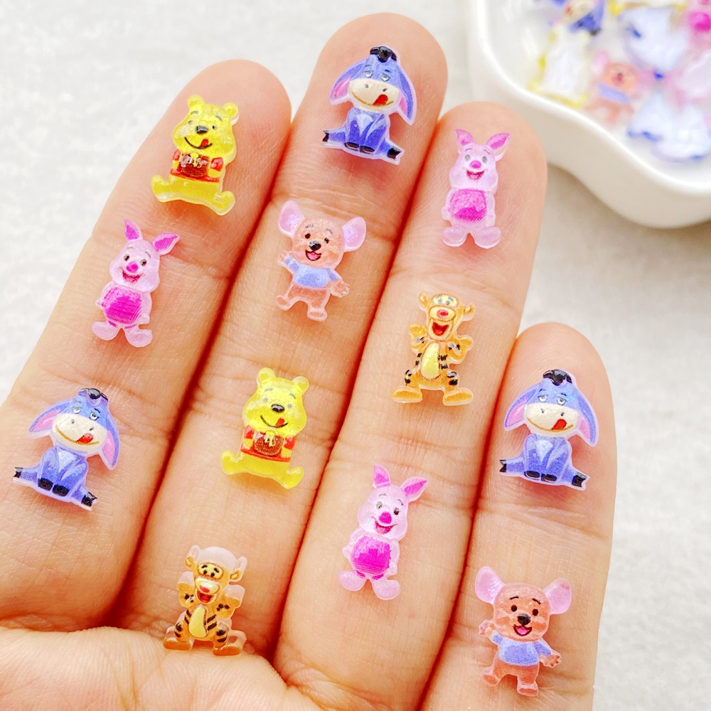 66Pcs Mixed Nail Art Resin Car - Art Craft Disney のレビューと価格