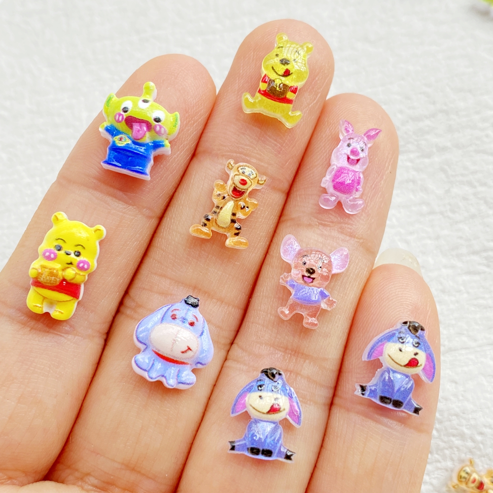66Pcs Mixed Nail Art Resin Car - Art Craft Disney のレビューと価格