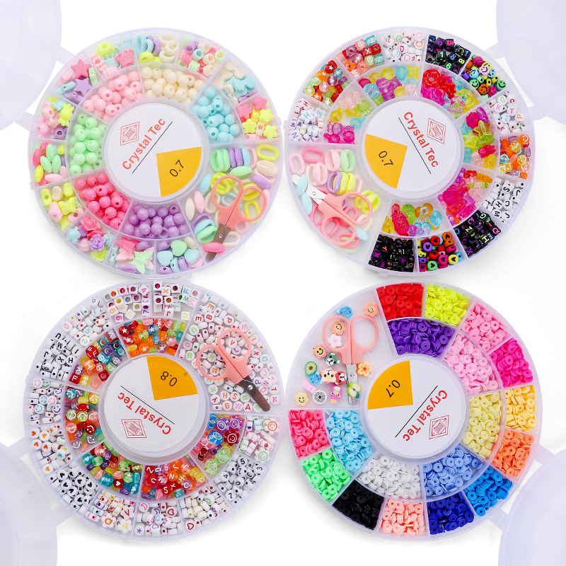 Clay Beads Bracelet Making Kit - Letter S Art Craft のレビューと価格