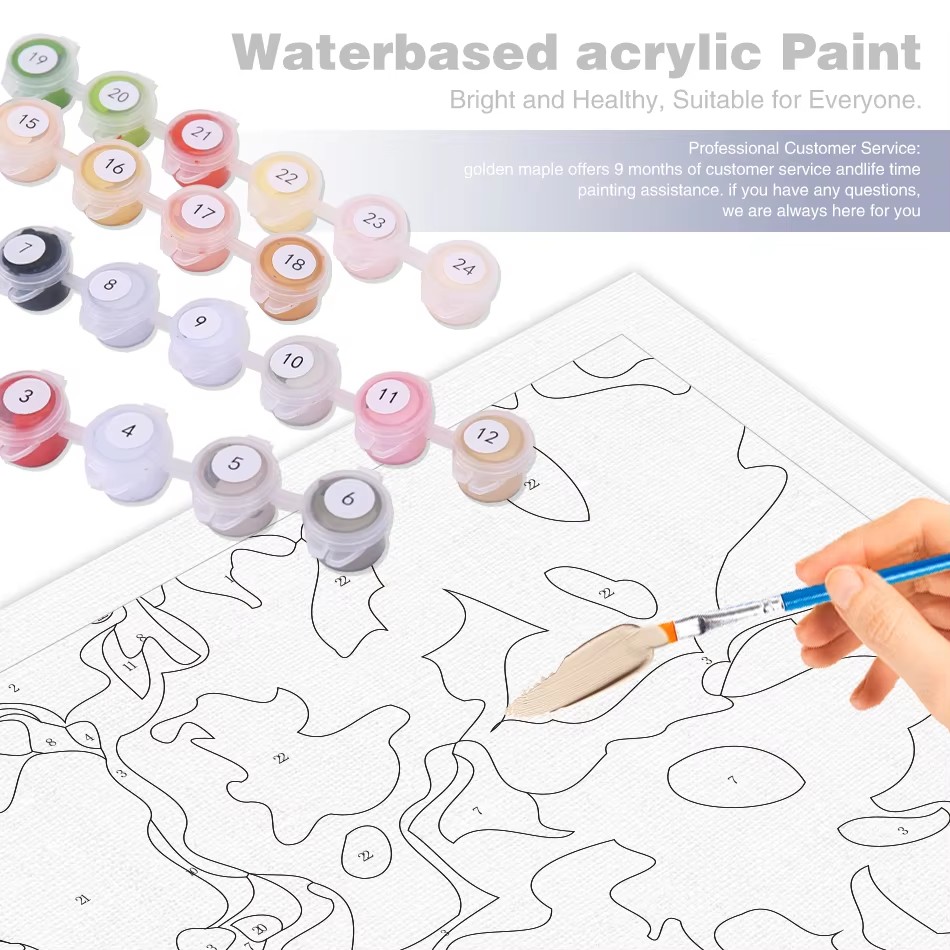 GATYZTORY Painting By Numbers  - Art Craft Ideas For Adults のレビューと価格