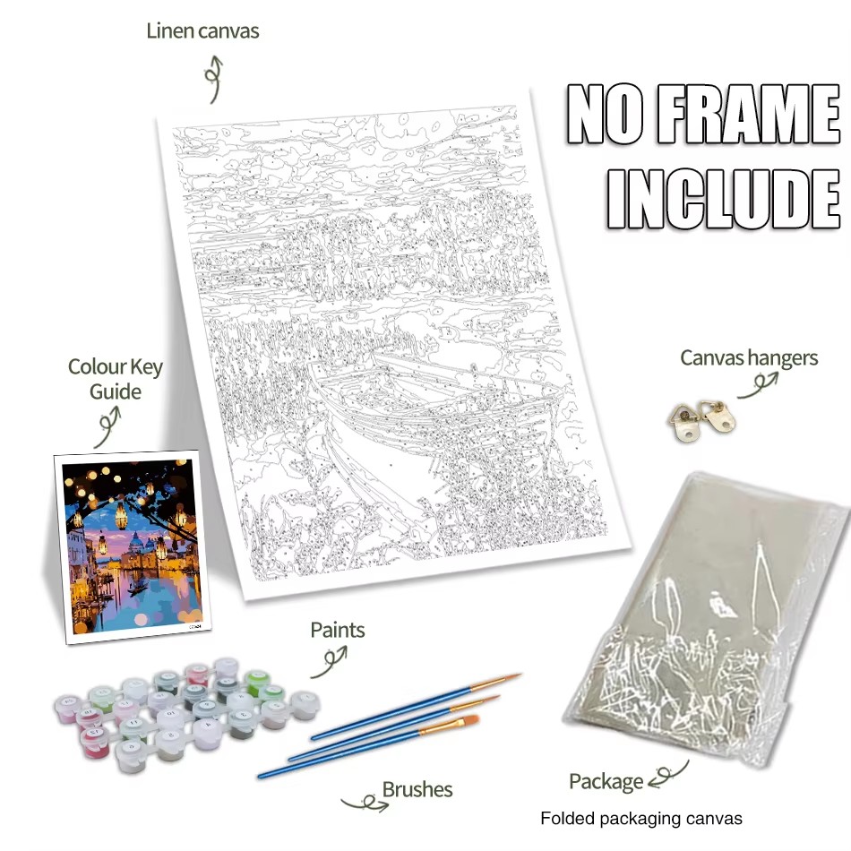 GATYZTORY Painting By Numbers  - Art Craft Ideas For Adults のレビューと価格