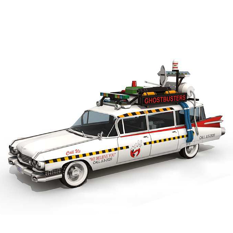 Ghostbusters Car Ecto-1A 1:20  - Art Craft Cardboard のレビューと価格