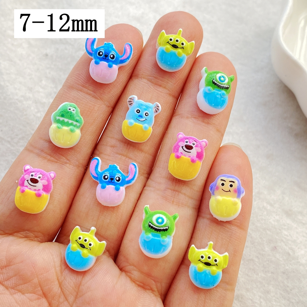 50Pcs Mixed Nail Art Resin Car - Art Craft Disney のレビューと価格