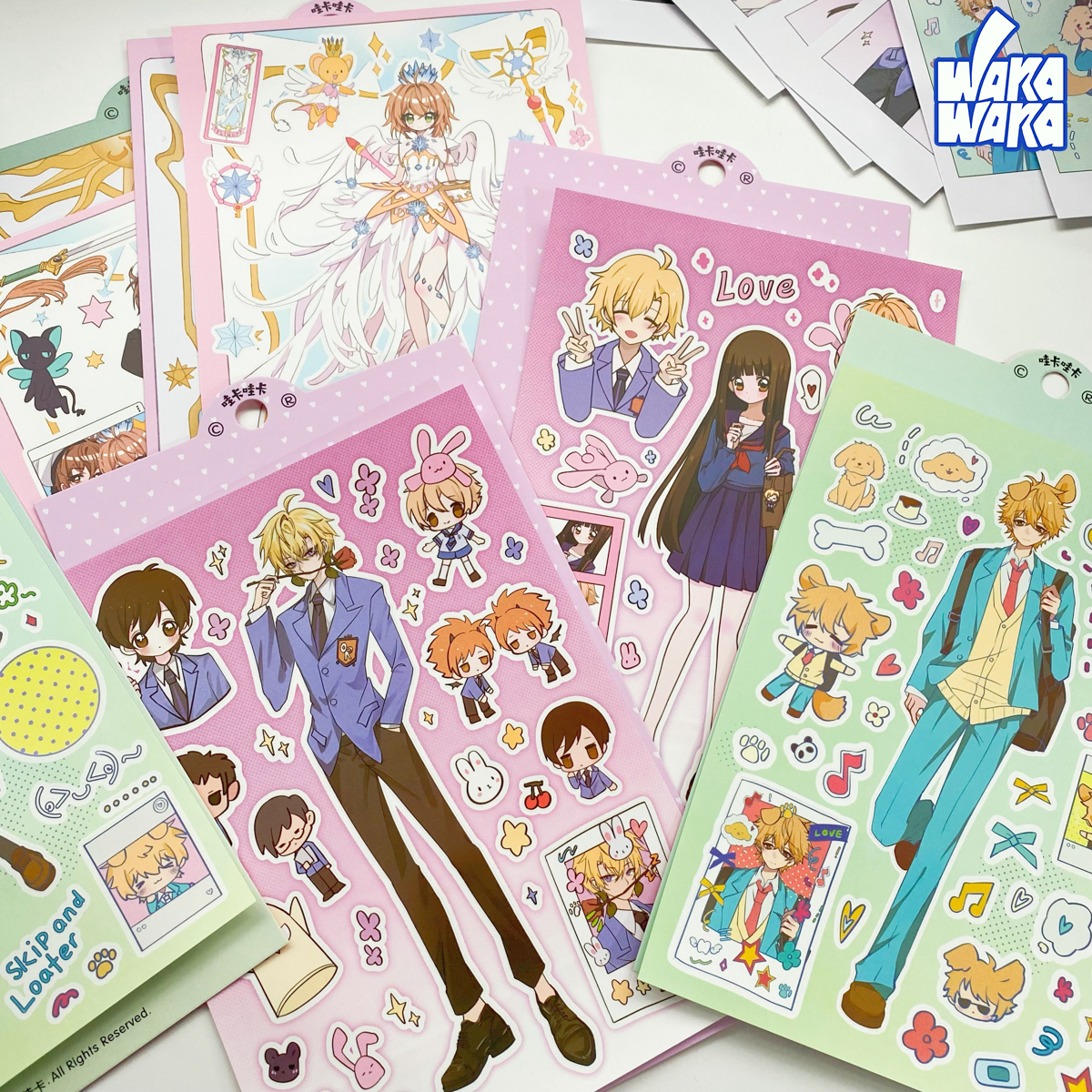 WAKAWAKA Character Deco Sticke - Art Craft Stationery のレビューと価格