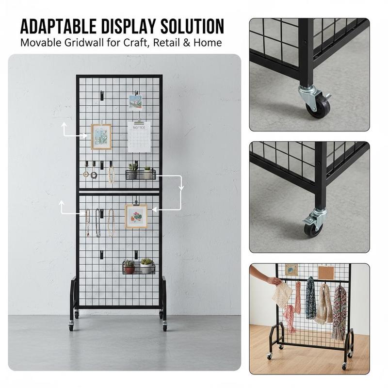 Wire Mesh Display Tower 1.9 x  - Exhibition Of Art And Craft のレビューと価格
