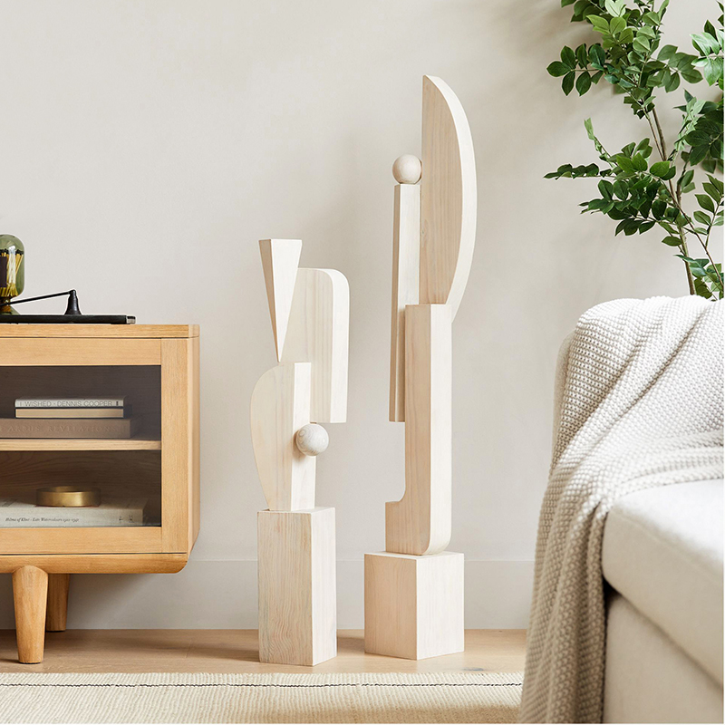 Solid wood abstract geometric  - Exhibition Of Art And Craft のレビューと価格