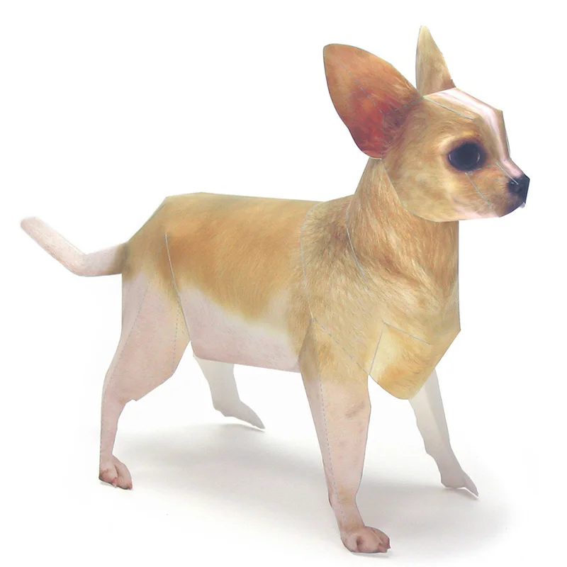 Chihuahua Dog Origami Art Pet  - Art Craft Cardboard のレビューと価格