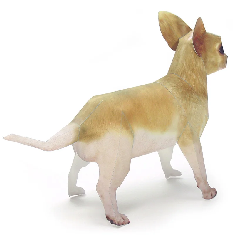 Chihuahua Dog Origami Art Pet  - Art Craft Cardboard のレビューと価格