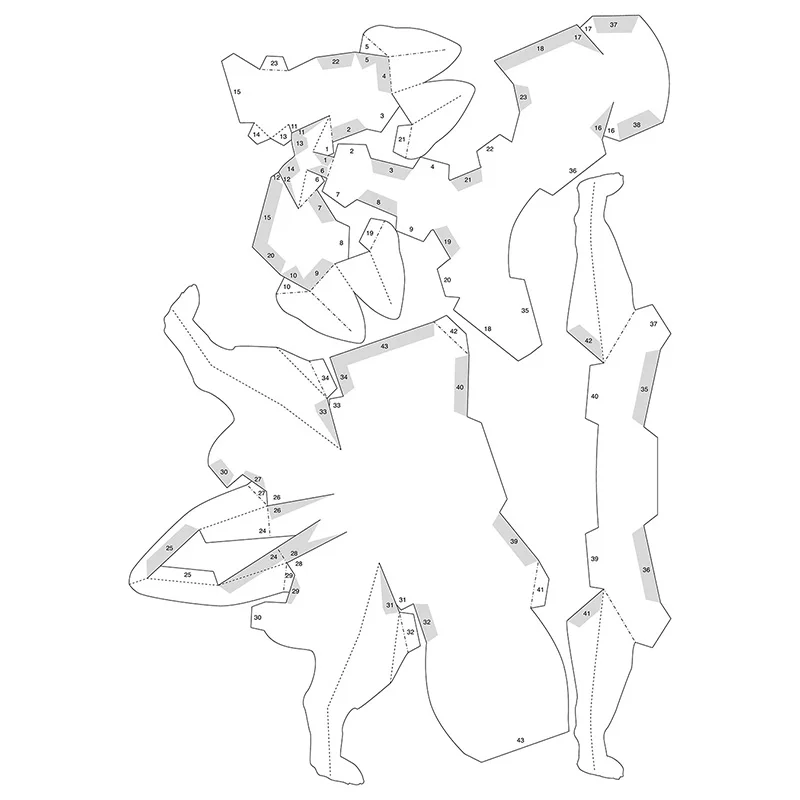 Chihuahua Dog Origami Art Pet  - Art Craft Cardboard のレビューと価格