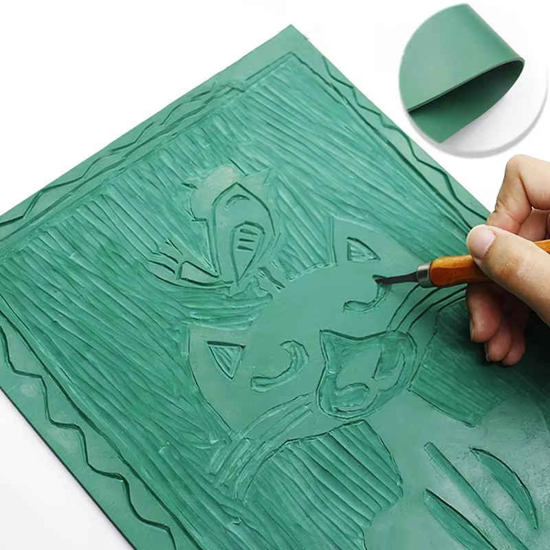 Carving Rubber Block Printmaki - Lino Printing Block のレビューと価格