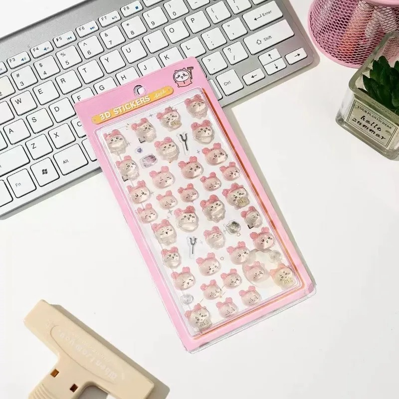 Cute Epoxy Stickers All Pastel - Art Craft Materials のレビューと価格