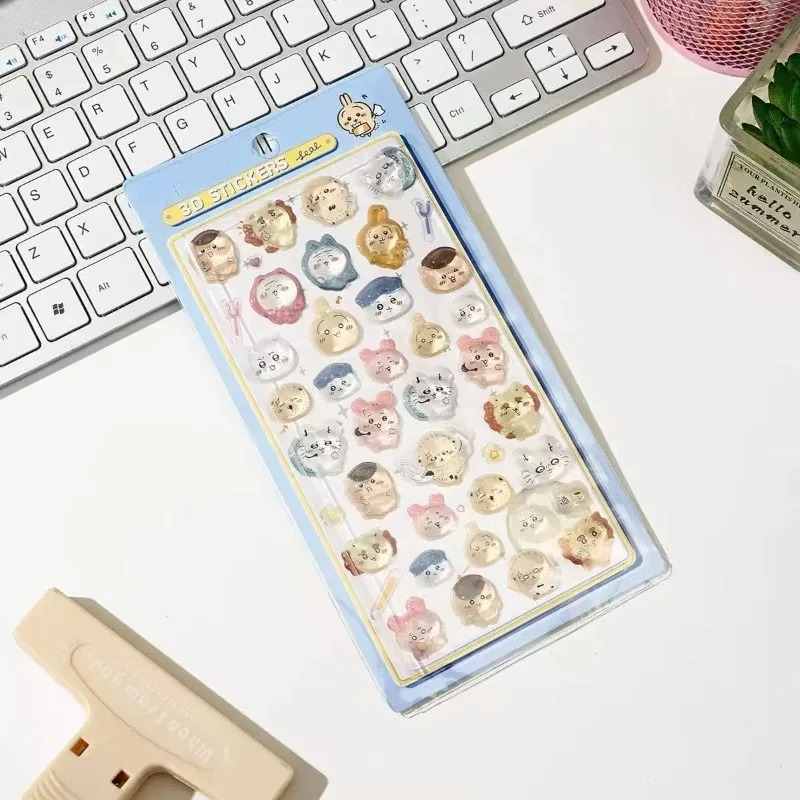 Cute Epoxy Stickers All Pastel - Art Craft Materials のレビューと価格