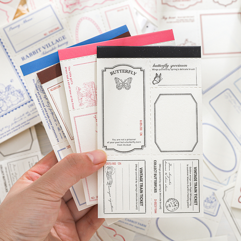 Journal GO 30pcs Craft Vintage - Art Craft Stationery のレビューと価格