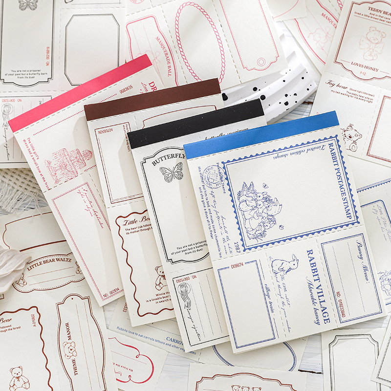 Journal GO 30pcs Craft Vintage - Art Craft Stationery のレビューと価格