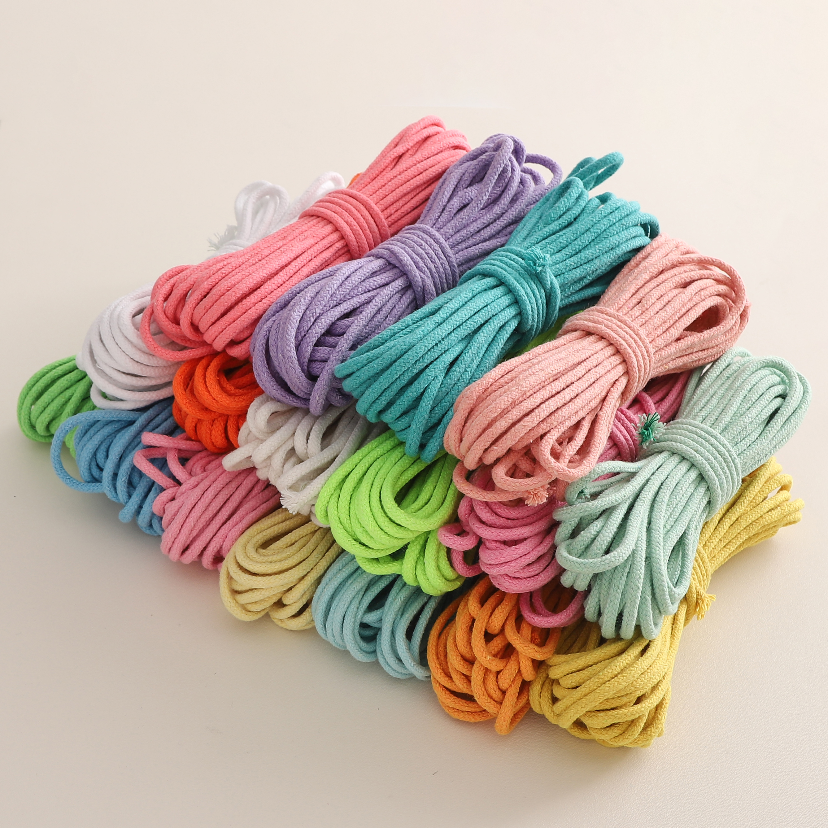 10Meters/Lot 3mm Colorful Brai - Macrame Cord Cotton のレビューと価格
