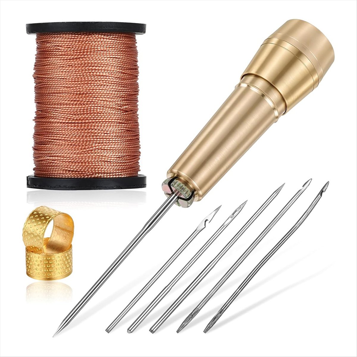 9pcs Leather Sewing Awl Kit wi - Leather Tooling Kit のレビューと価格