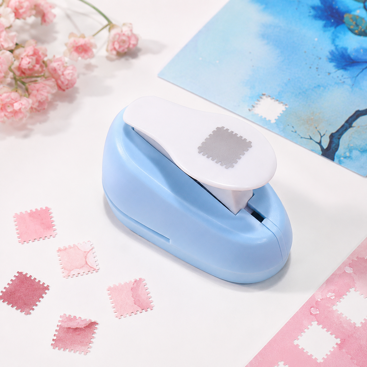 Stamp Pattern Paper Punch, Por - Art Craft Materials のレビューと価格