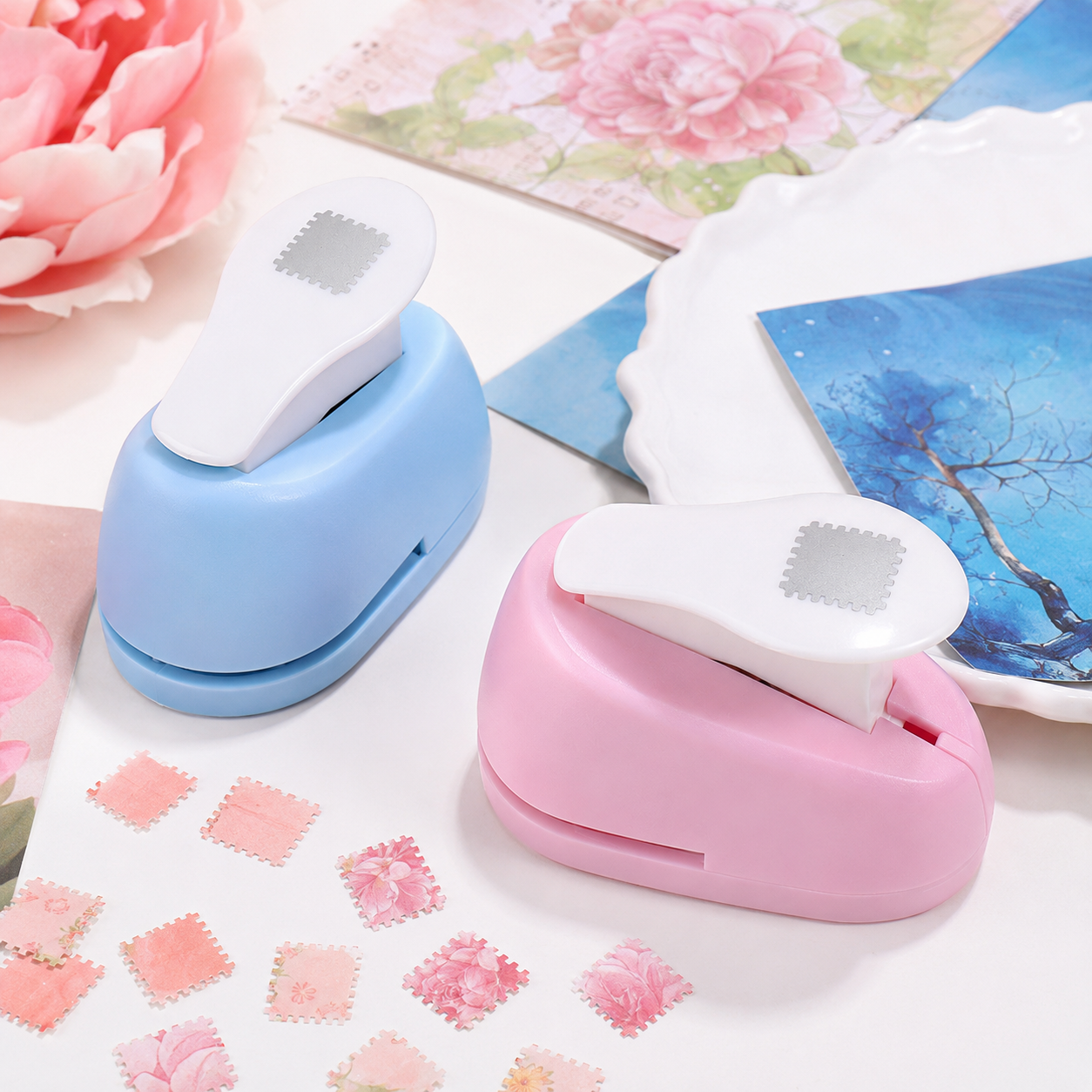 Stamp Pattern Paper Punch, Por - Art Craft Materials のレビューと価格