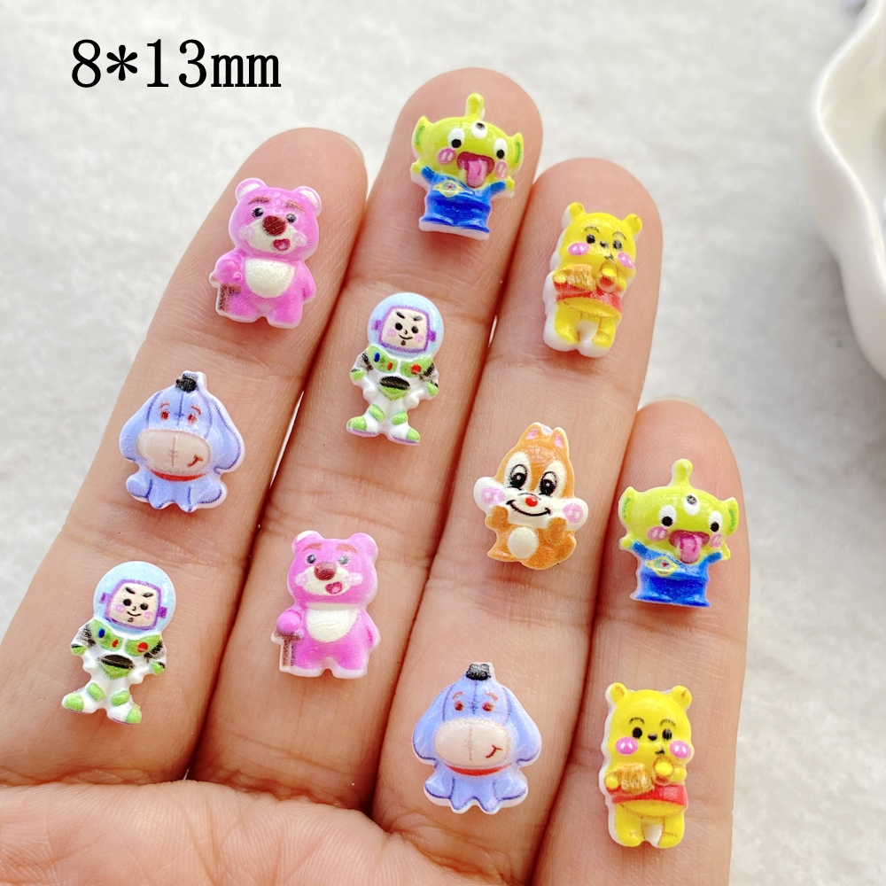 30Pcs Mixed Nail Art Resin Car - Art Craft Disney のレビューと価格