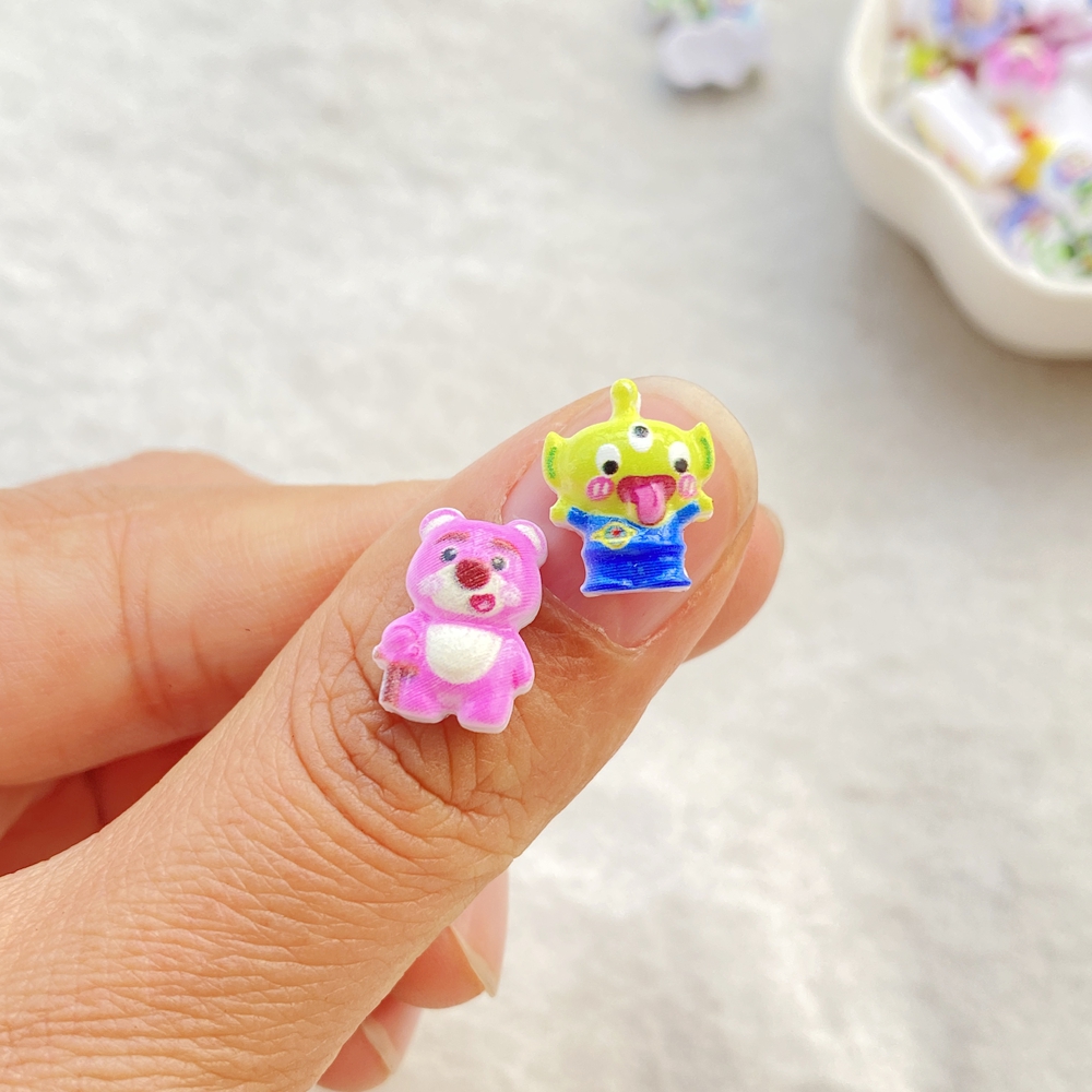 30Pcs Mixed Nail Art Resin Car - Art Craft Disney のレビューと価格