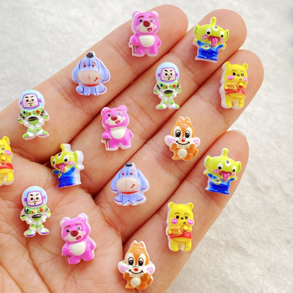 30Pcs Mixed Nail Art Resin Car - Art Craft Disney のレビューと価格