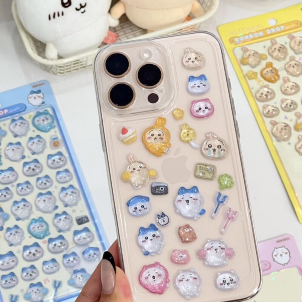 Cute Chiikawa 3D Crystal Embos - Art Craft Stationery のレビューと価格