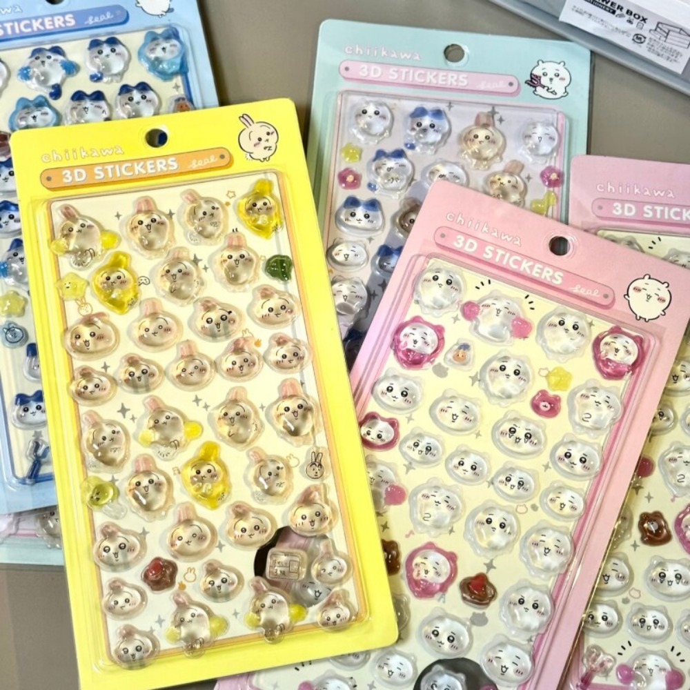 Cute Chiikawa 3D Crystal Embos - Art Craft Stationery のレビューと価格
