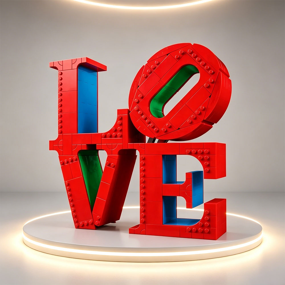 ART Display Crafts Brick LOVE  - Art Craft Disney のレビューと価格