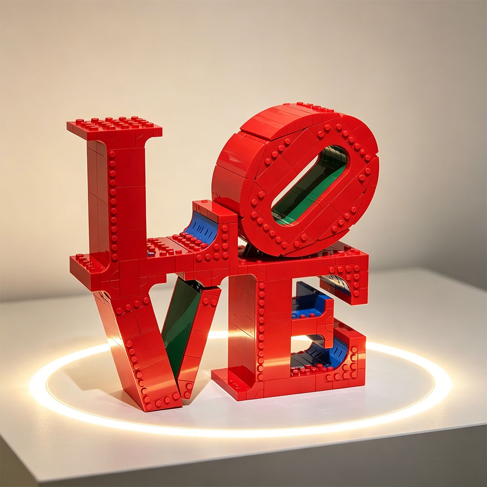 ART Display Crafts Brick LOVE  - Art Craft Disney のレビューと価格
