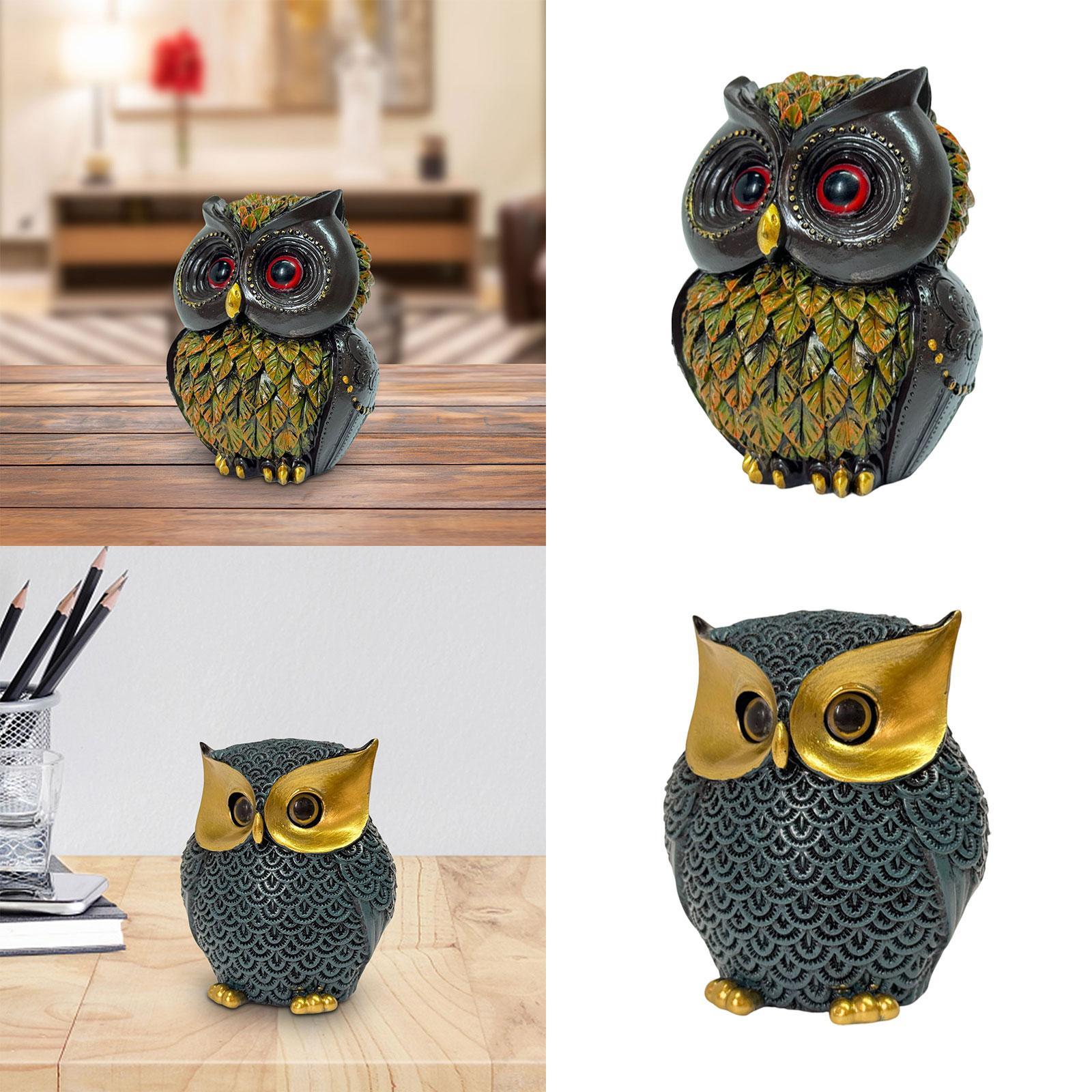 Owl Statue Indoor Figurine Art - Exhibition Of Art And Craft のレビューと価格