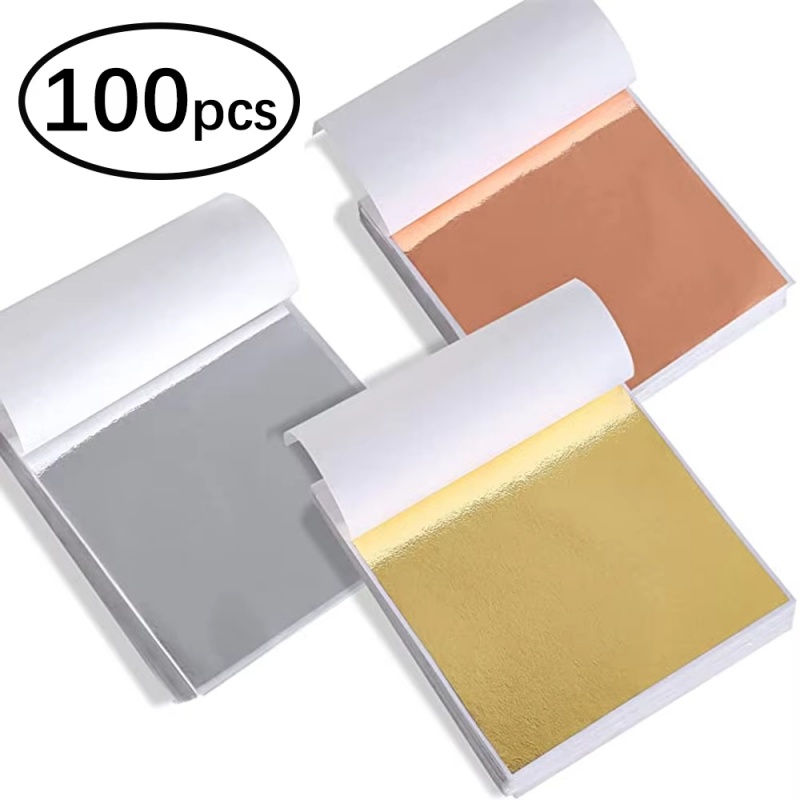 100pcs Imitation Gold Sliver C - Art Craft Leaves のレビューと価格