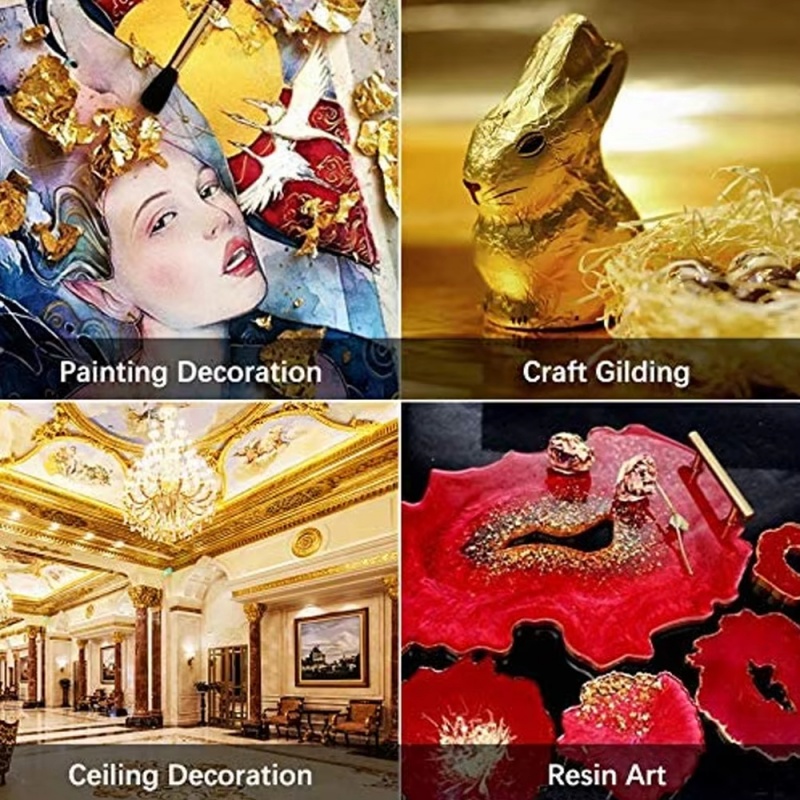 100pcs Imitation Gold Sliver C - Art Craft Leaves のレビューと価格