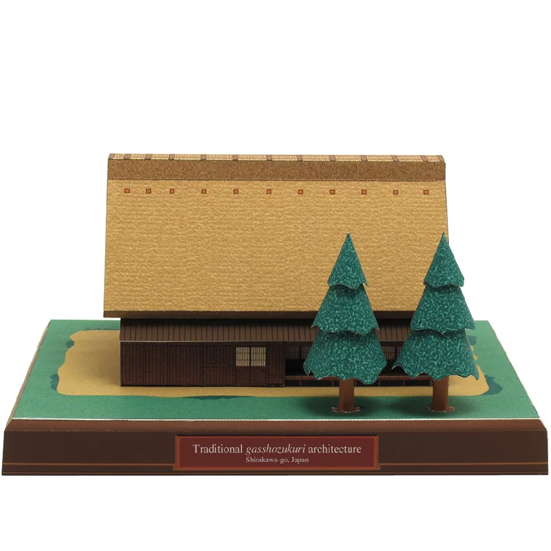 Japan Cottage Gasshozukuri Min - Art Craft Cardboard のレビューと価格