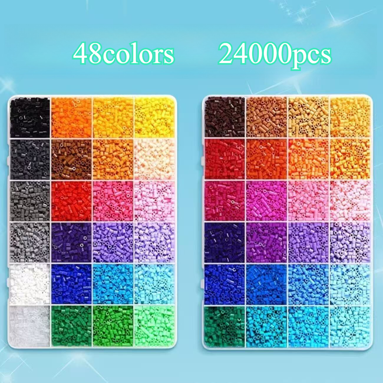 2.6mm Mini Fuse Beads, 48/72 C - Art Craft Materials のレビューと価格