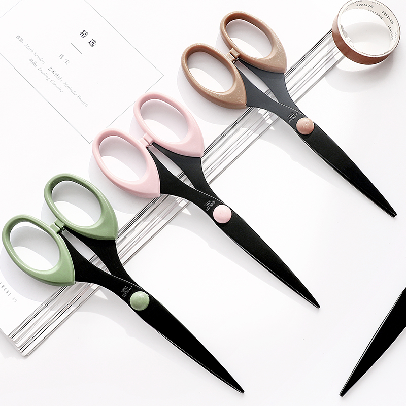 1-5Pcs Morandi Color Scissor S - Art Craft Stationery のレビューと価格
