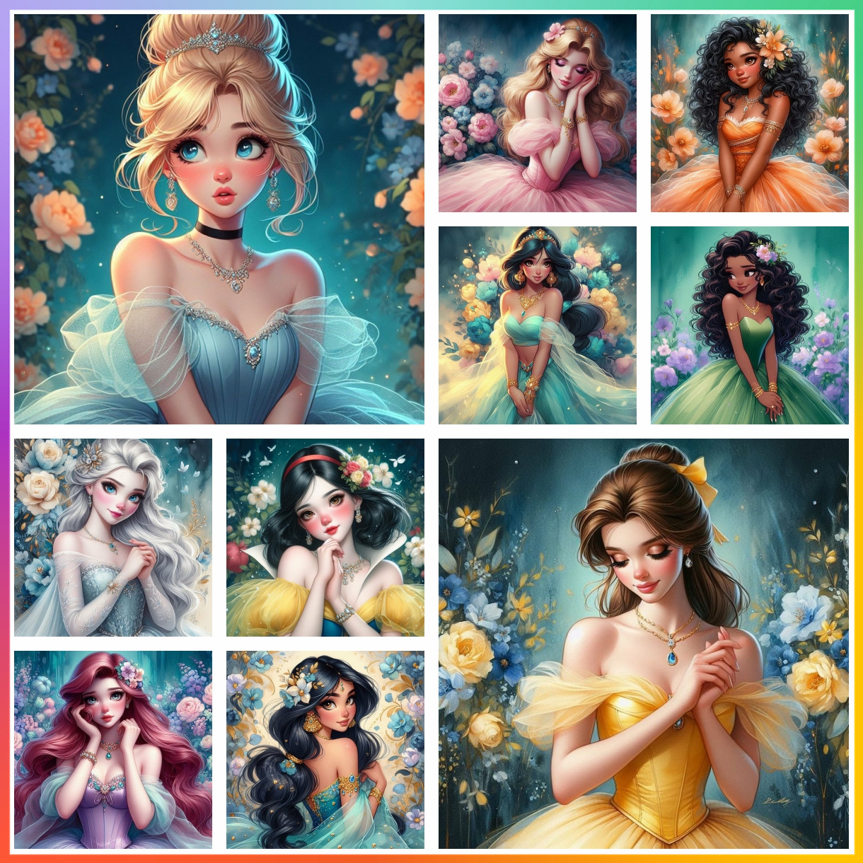 Beauty Princess Disney Diamond - Art Craft Disney のレビューと価格