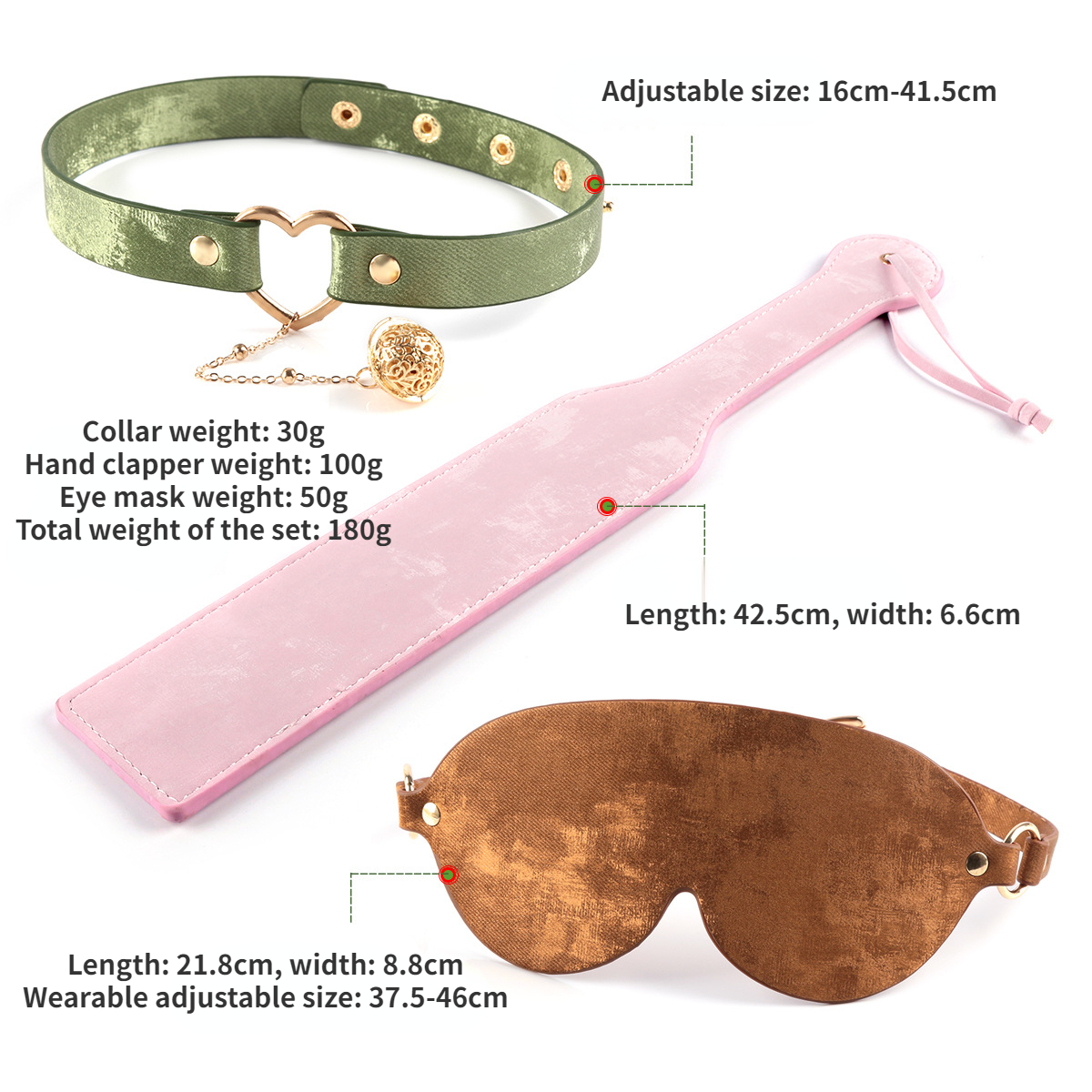 4 Colors Fetish BDSM Bondage E - Leather Tooling Kit のレビューと価格