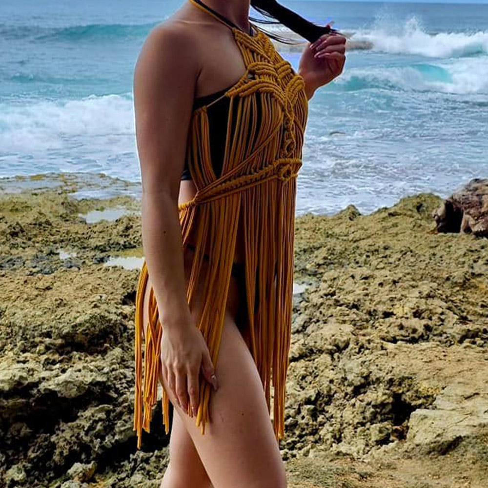 Festival Vacation Boho Beach W - Macrame Cord Cotton のレビューと価格