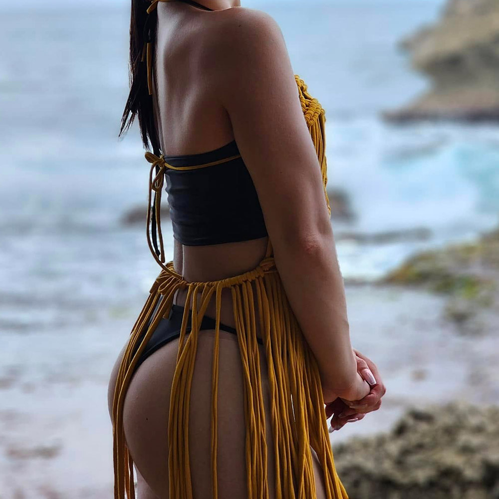 Festival Vacation Boho Beach W - Macrame Cord Cotton のレビューと価格
