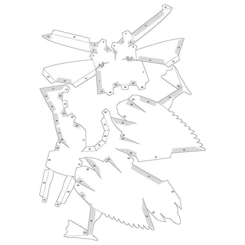 Great White Pelican Bird Paper - Art Craft Cardboard のレビューと価格