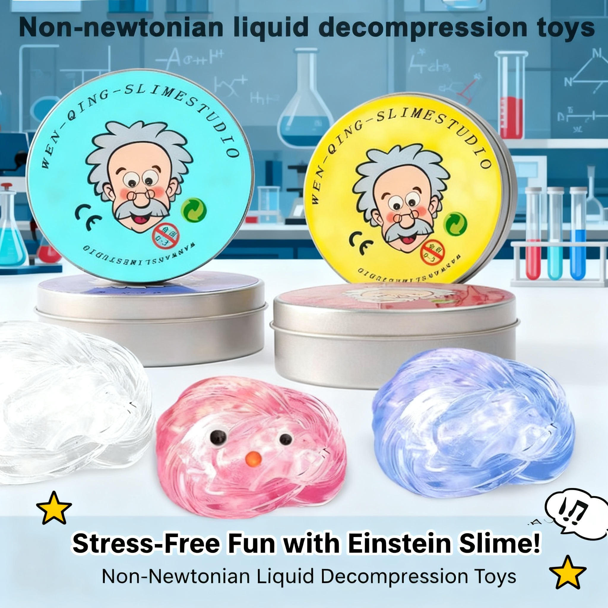 Creative Colorful Non-Newtonia - Art Craft Materials のレビューと価格
